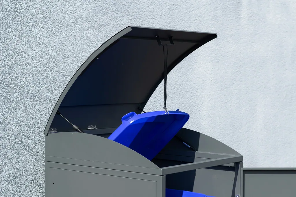 Westmann Afvalcontainerbox Moderna 1er antraciet (1× 240 L)