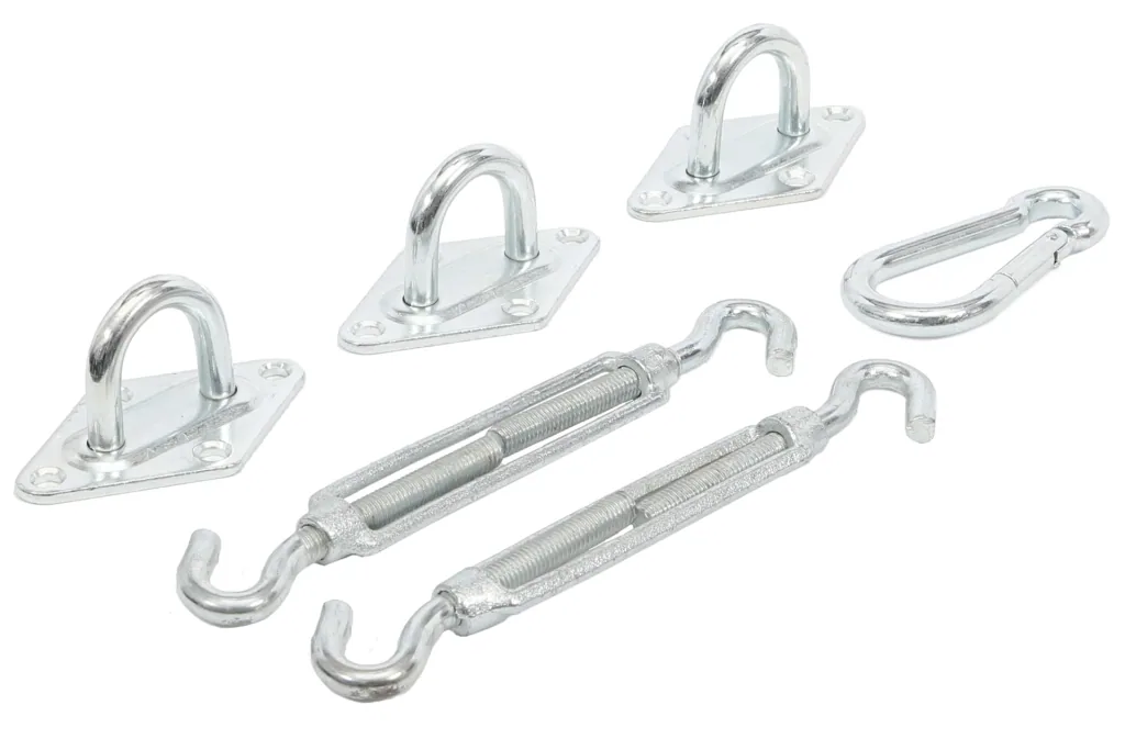 Montageset voor zonwering, 6 stuks