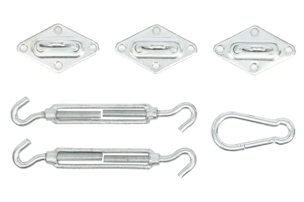 Montageset voor zonwering, 6 stuks