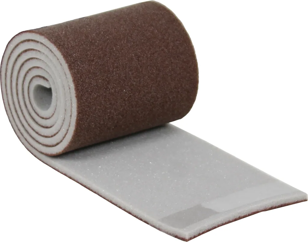 Cuttable scouring sponge, 1m roll