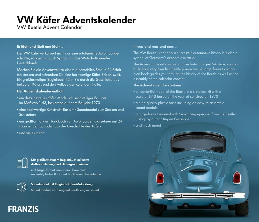 VW Beetle Advent Calendar