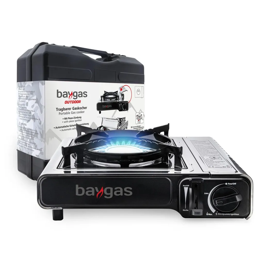 Transportabler Campingkocher Baygas