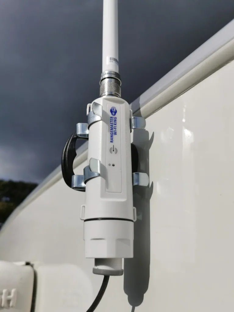 RangeMaster WiFi antenna and router