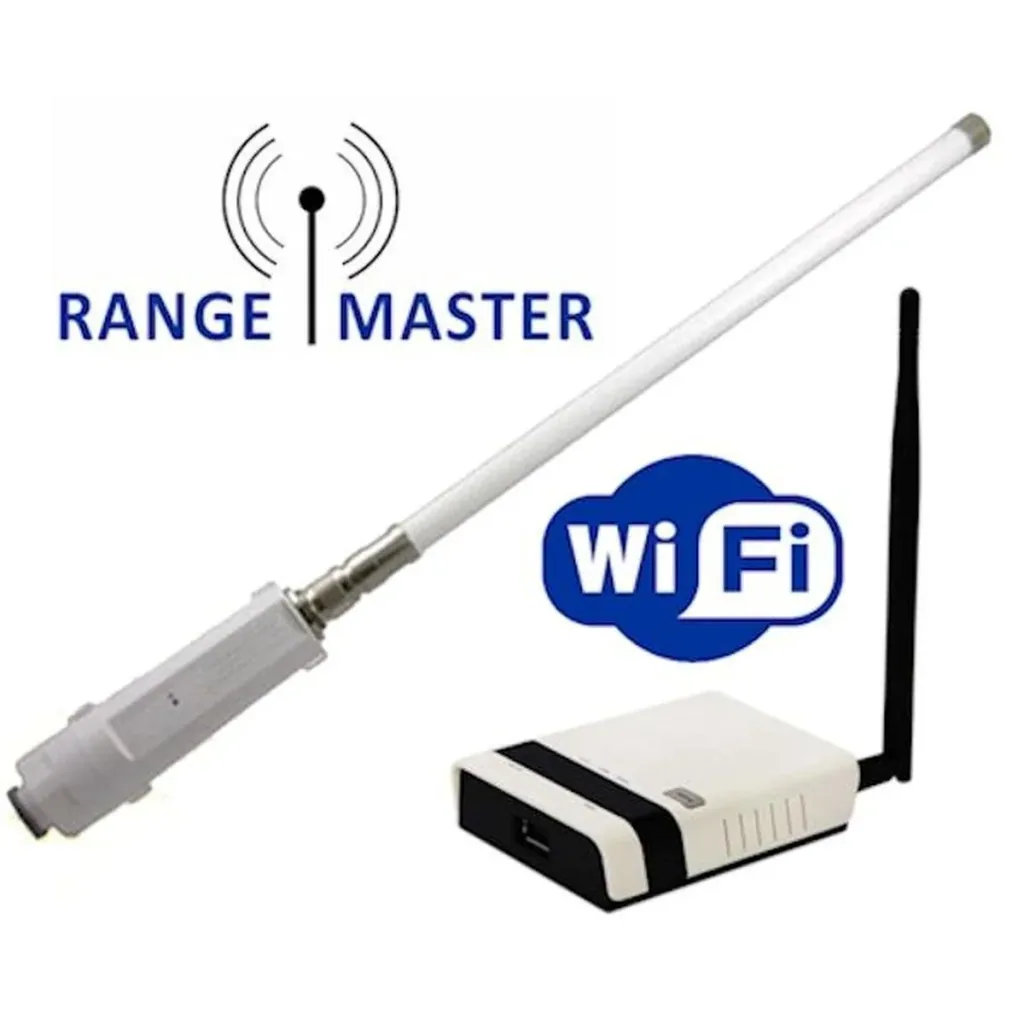 RangeMaster WiFi antenna and router