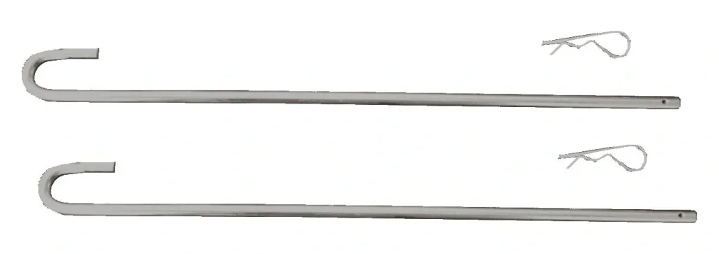 Brackets for side wall for PFA 185 U, 2 pieces