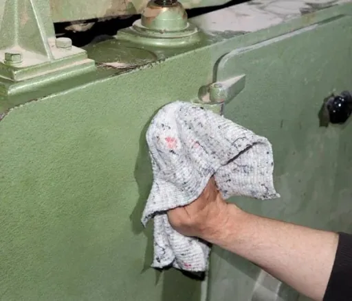Machine cleaning cloths set, approx. 80 cloths