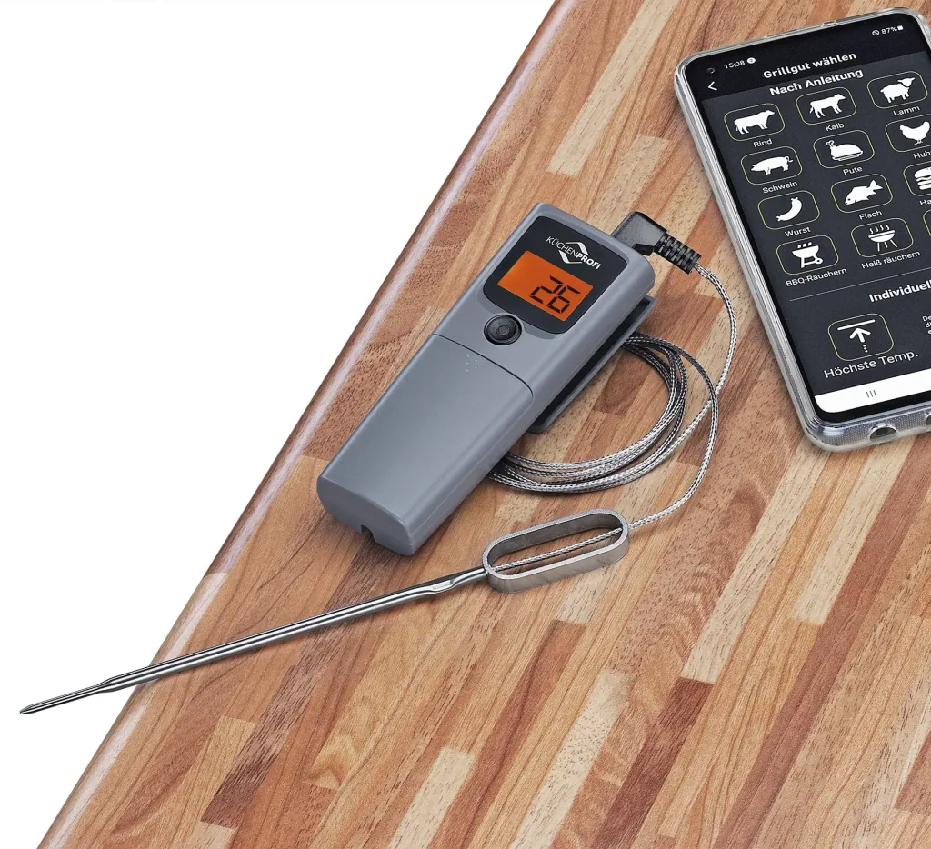 Digital roasting and grilling thermometer SMART BBQ