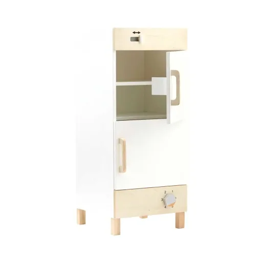 Kids Concept Koelkast Hout wit met natuur