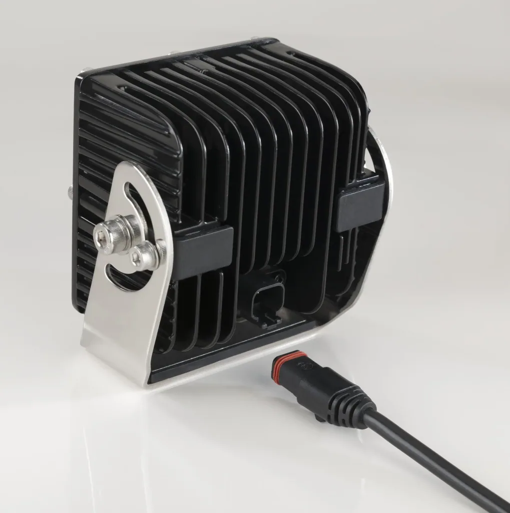 LED work light, square 9 LEDs 45 watts