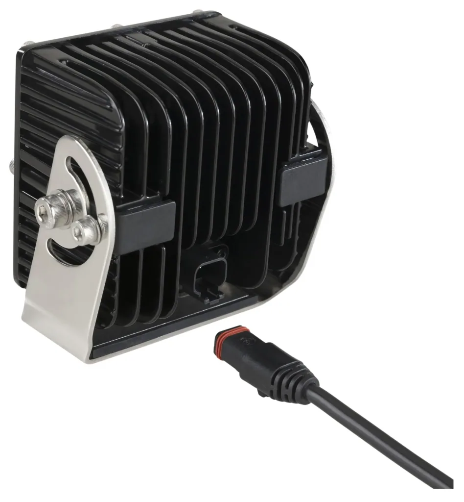 LED work light, square 9 LEDs 45 watts
