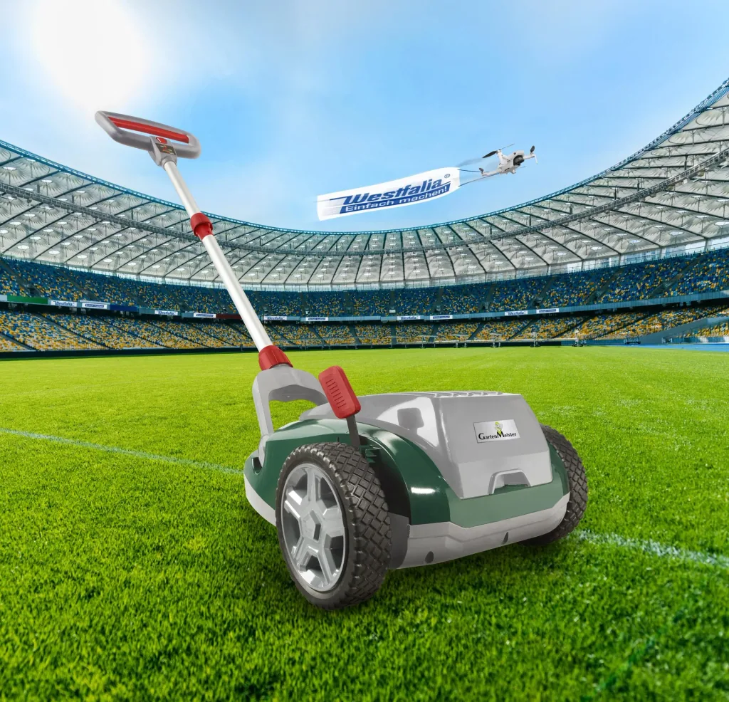 Cordless one-hand mower X-Cut "GM-HM 20"