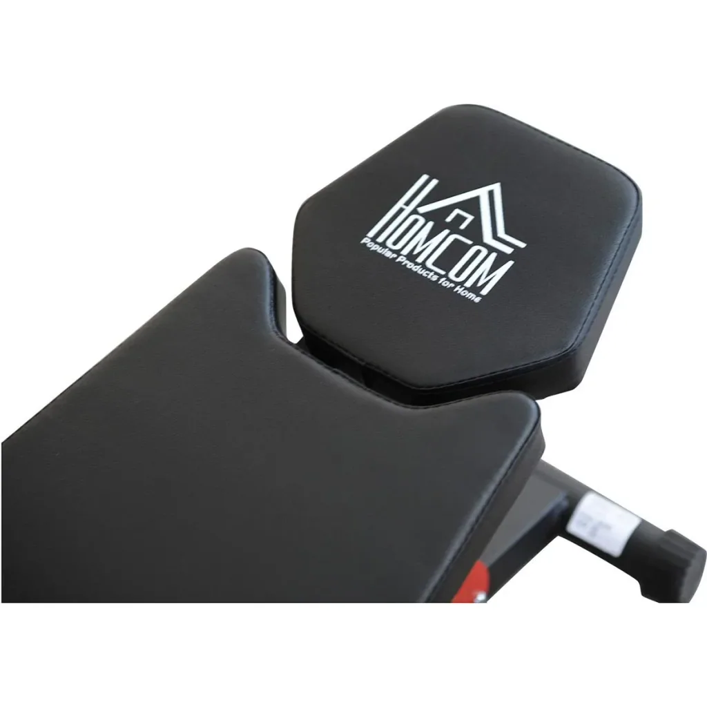 Multifunctional training bench black/red