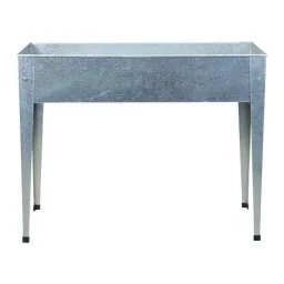 Raised bed Urban silver, 100x40x84 cm