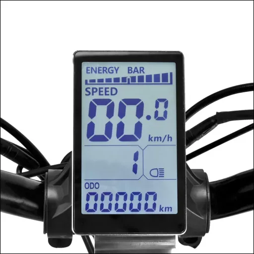 E-scooter "Evoking" Safety 20 km/h including indicators and luggage case, black