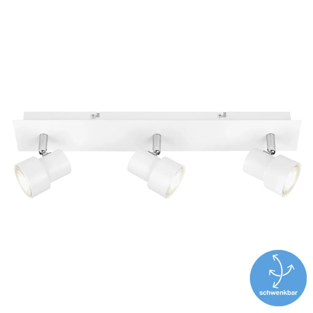 LED ceiling light, 1380 lumens, 15 watts, GU10, white