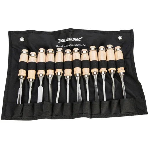 12-piece wood chisel set 200 mm