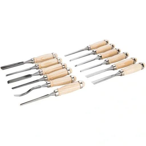 12-piece wood chisel set 200 mm