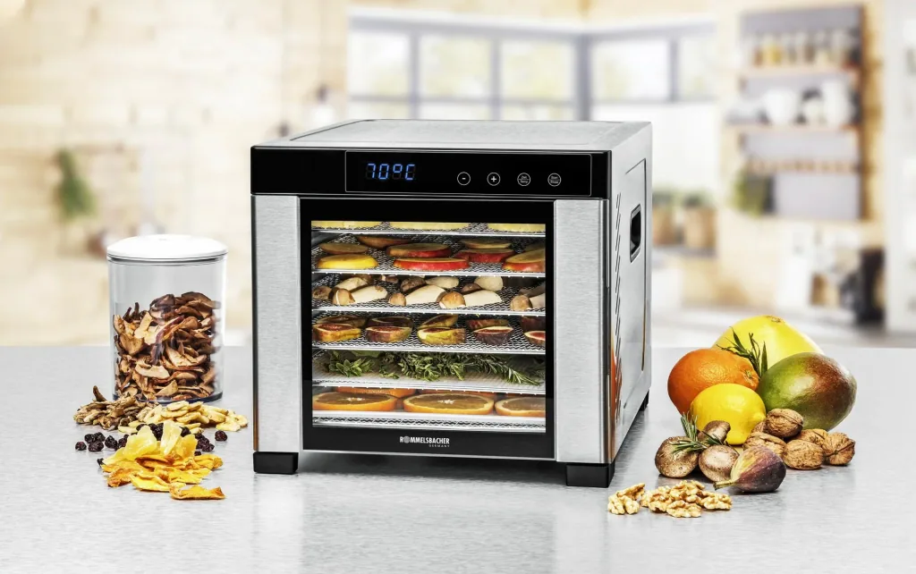Dehydrator “DA 900”, stainless steel, 600 watts