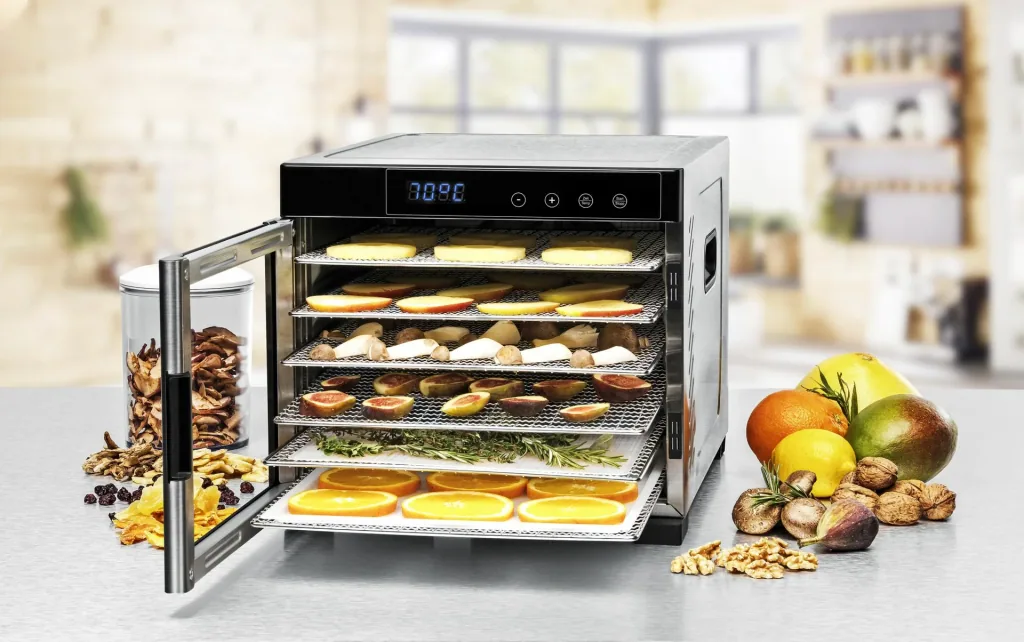 Dehydrator “DA 900”, stainless steel, 600 watts