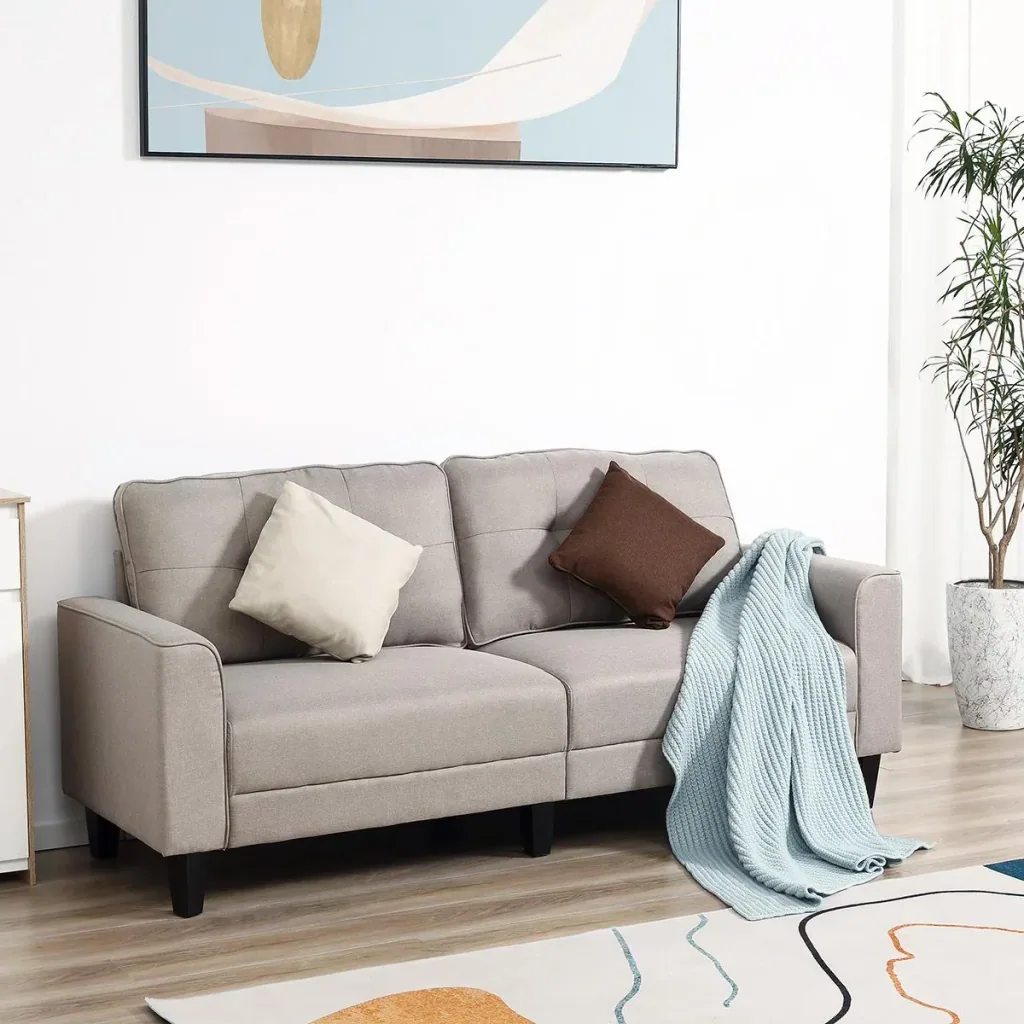 2-seater sofa 202 cm x 72 cm x 91 cm