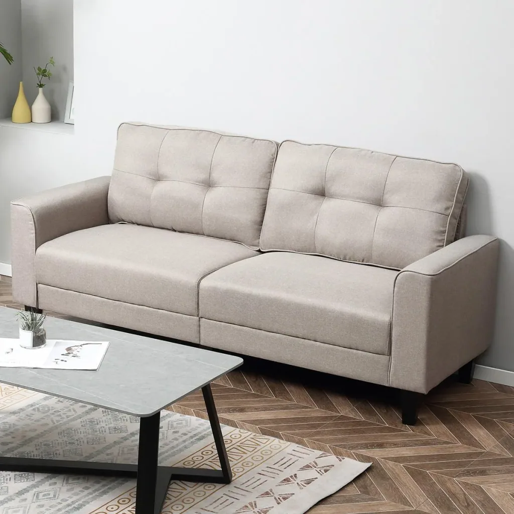 2-seater sofa 202 cm x 72 cm x 91 cm