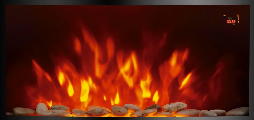 Electric fireplace "Davos/Zurich II"