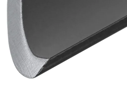Spade, power spade, blade thickness 5 mm, powder-coated, ground blade, wooden knob, steel tube handle 92 cm
