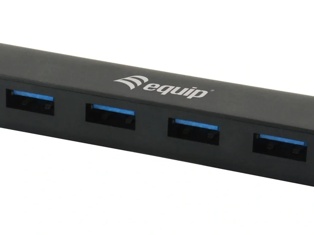 USB Hub USB 3.1-C to USB 3.0 4 Port Black