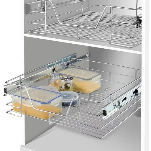 Telescopic pull-out for 60cm cabinet width