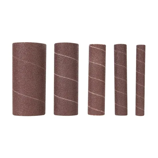 Corundum grinding sleeves TSPSS80G5PK, 80 grit, 5 pieces
