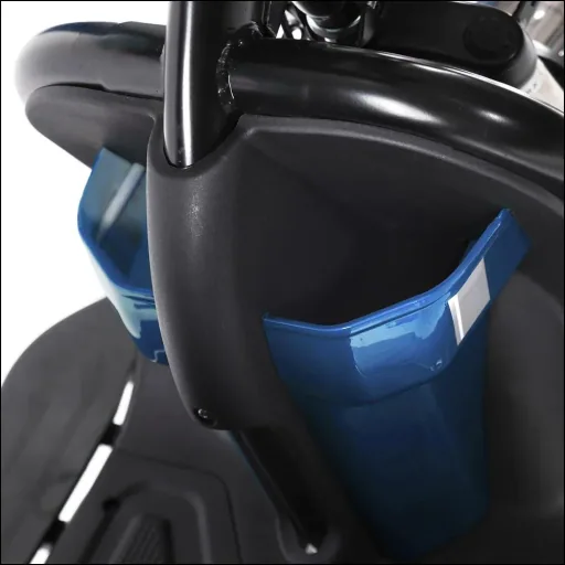 3-Rad E-Car Speed ​​6 km/h: 48V/20Ah Blei-Gel, blue