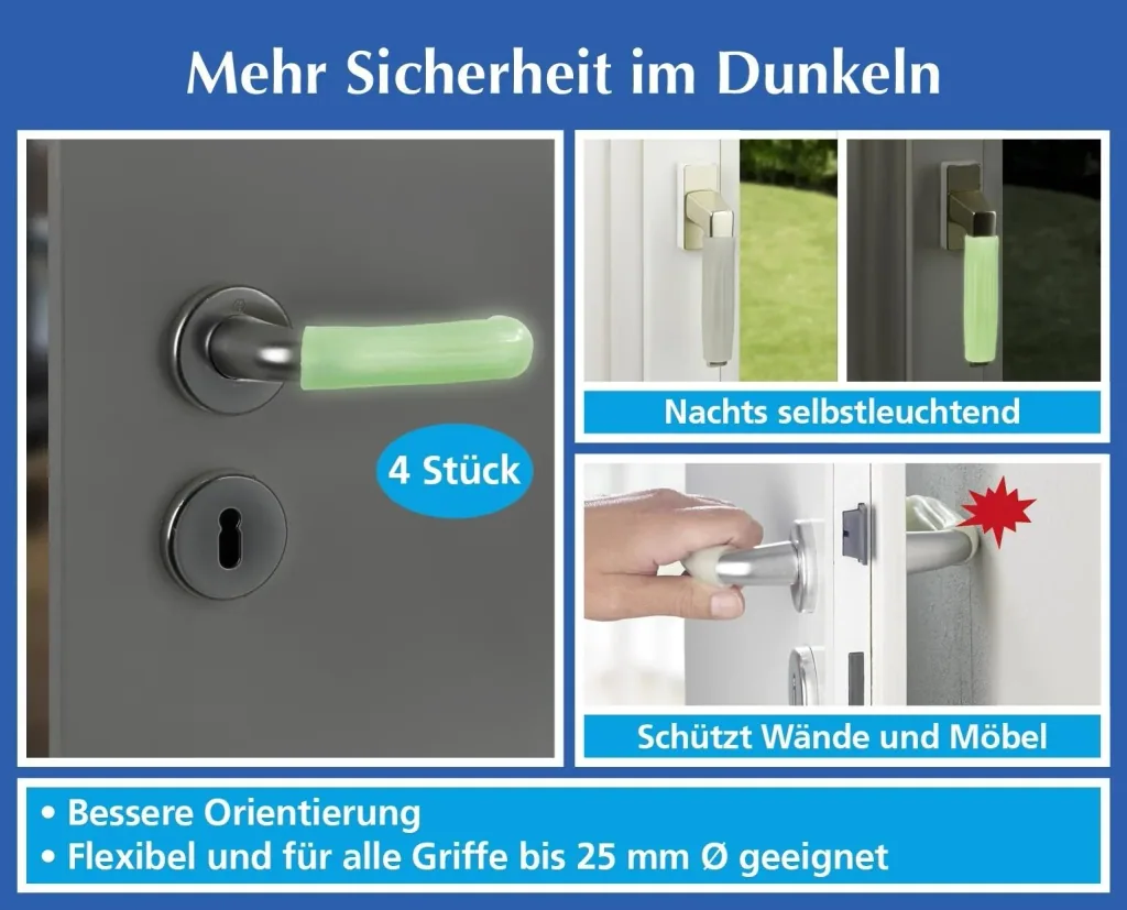 Luminous door and window protection, set of 4