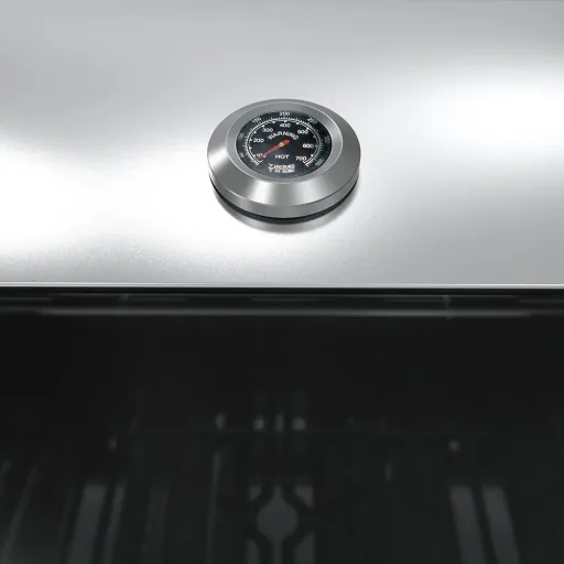 Gas grill "Kingston" with infrared side burner, including cover