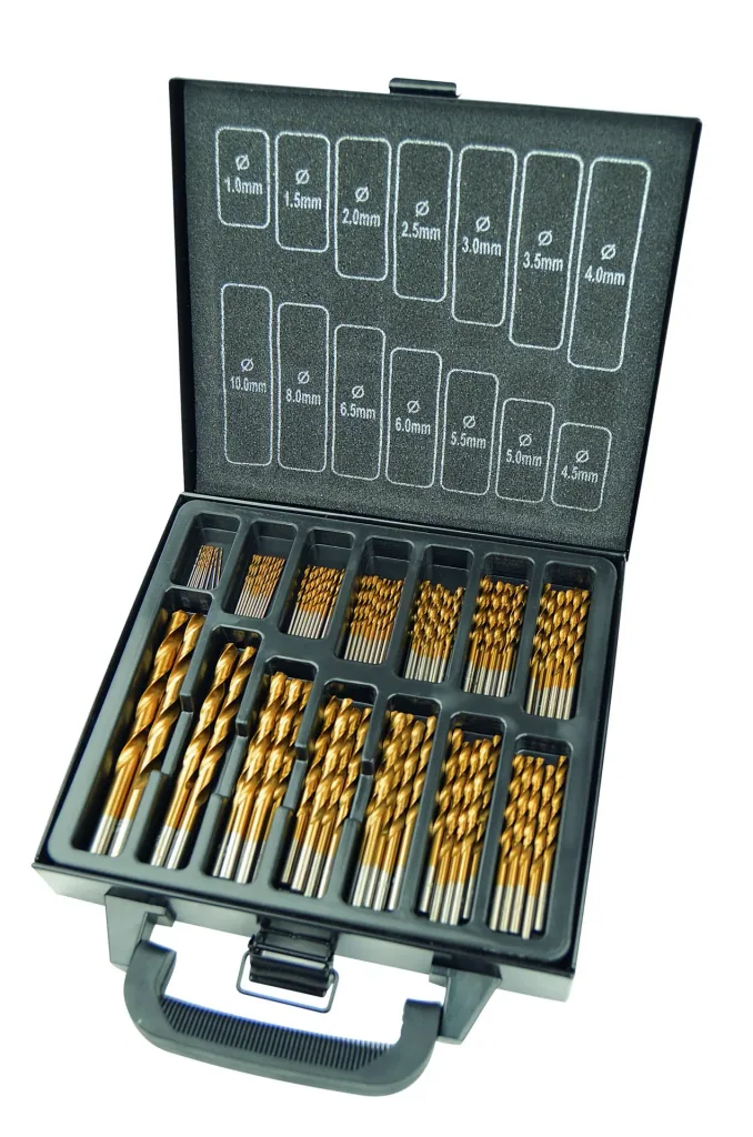 100-piece drill bit set
