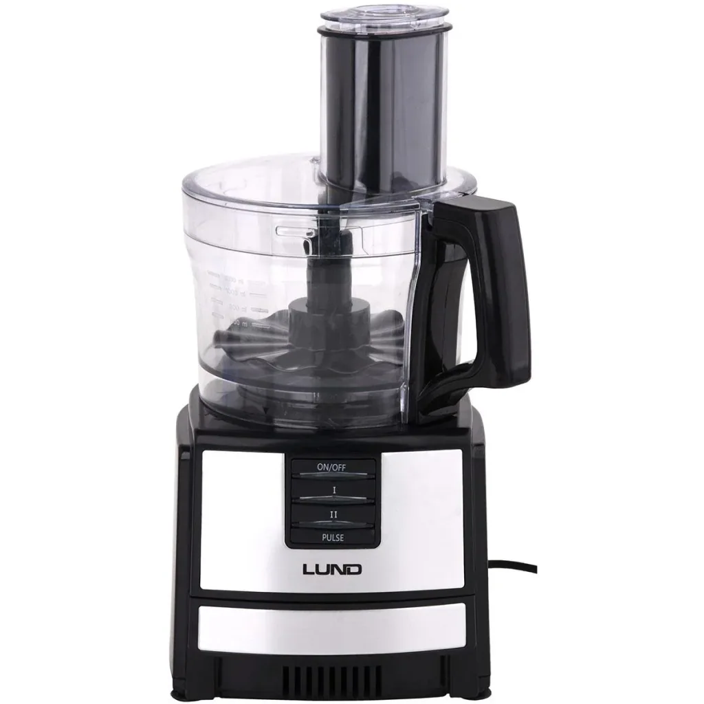 8-in-1 Food Processor - Mixer/Blender - 550 W - Stainless Steel