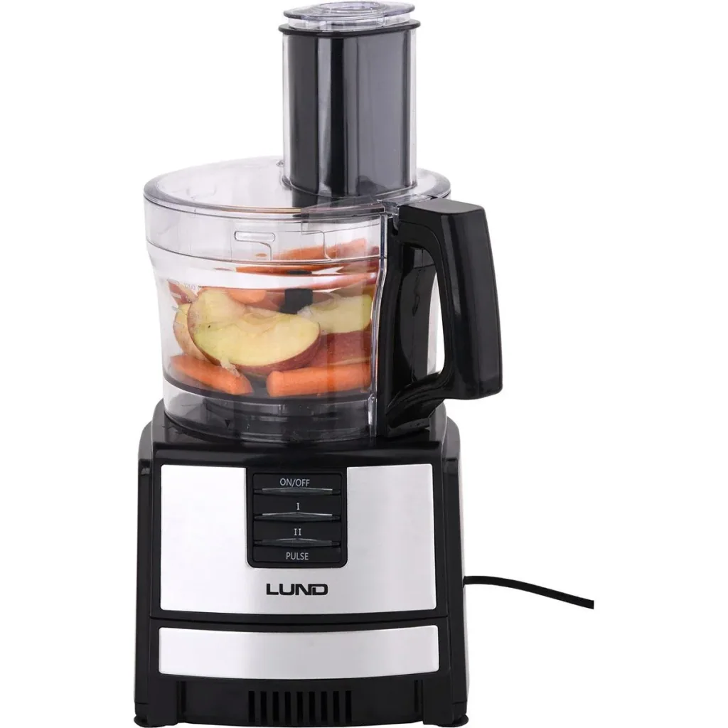 8-in-1 Food Processor - Mixer/Blender - 550 W - Stainless Steel