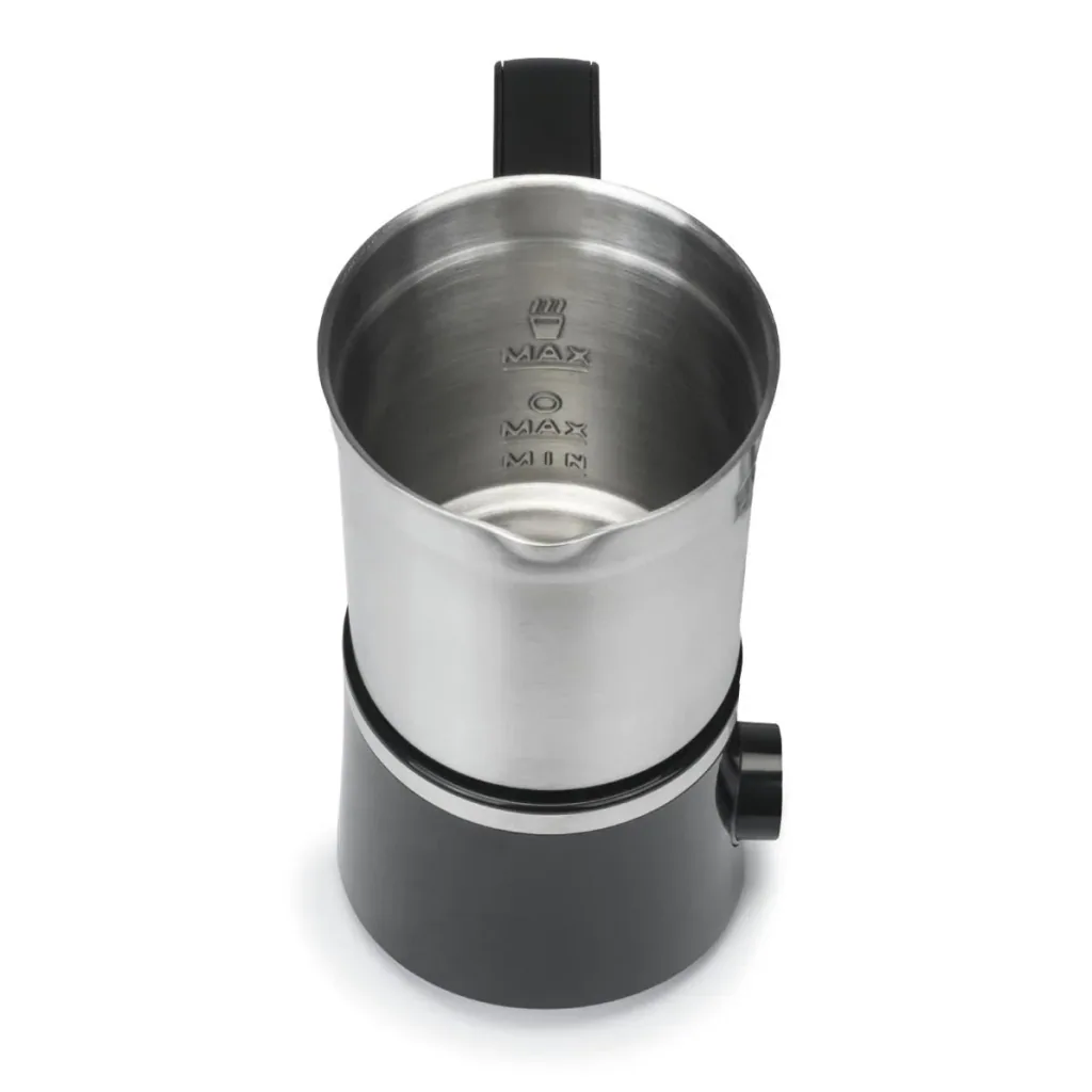 Electric milk frother induction, stainless steel, 650 watts