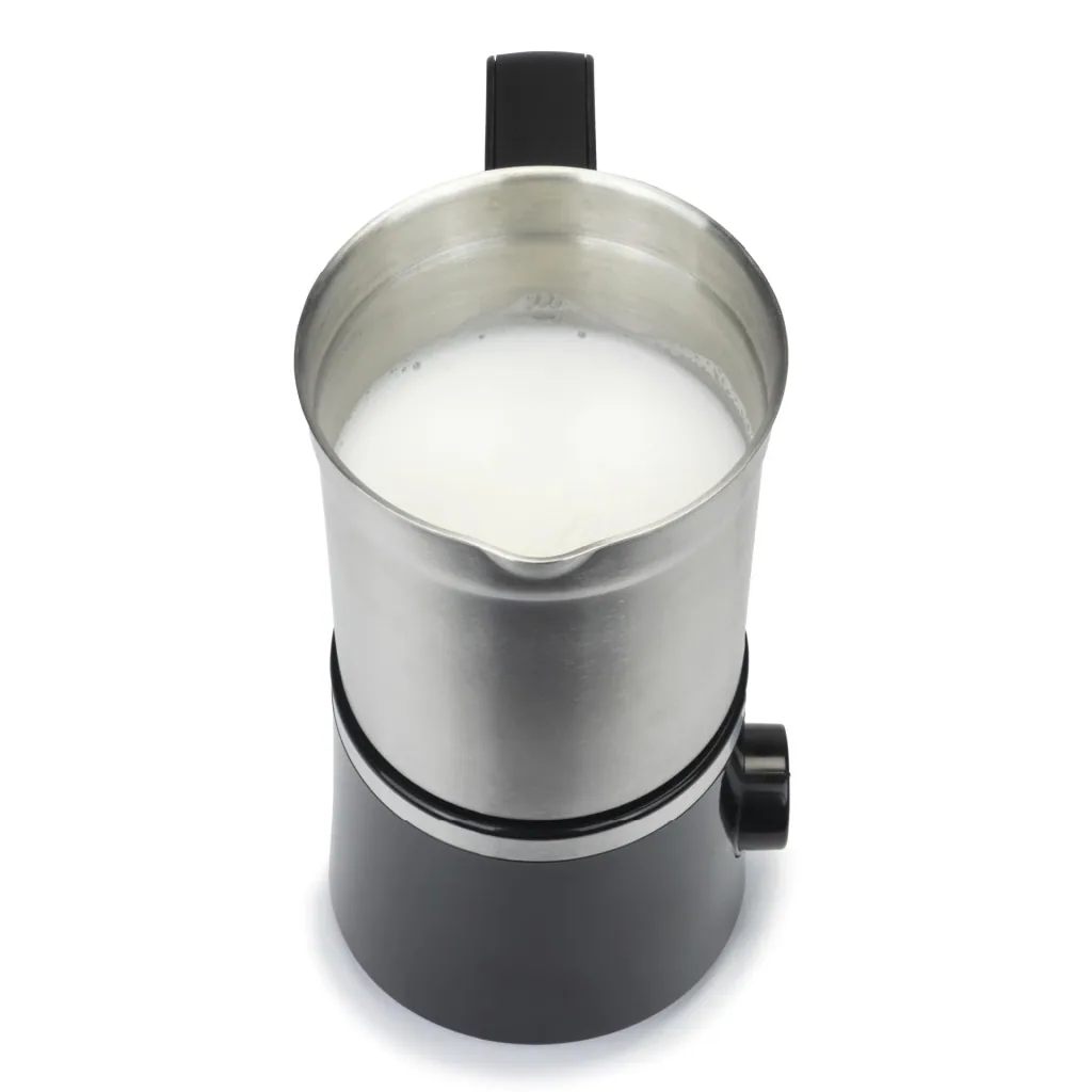 Electric milk frother induction, stainless steel, 650 watts