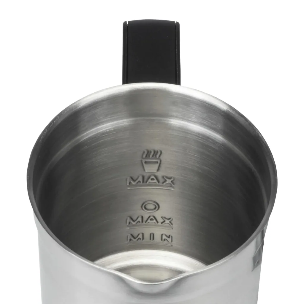 Electric milk frother induction, stainless steel, 650 watts