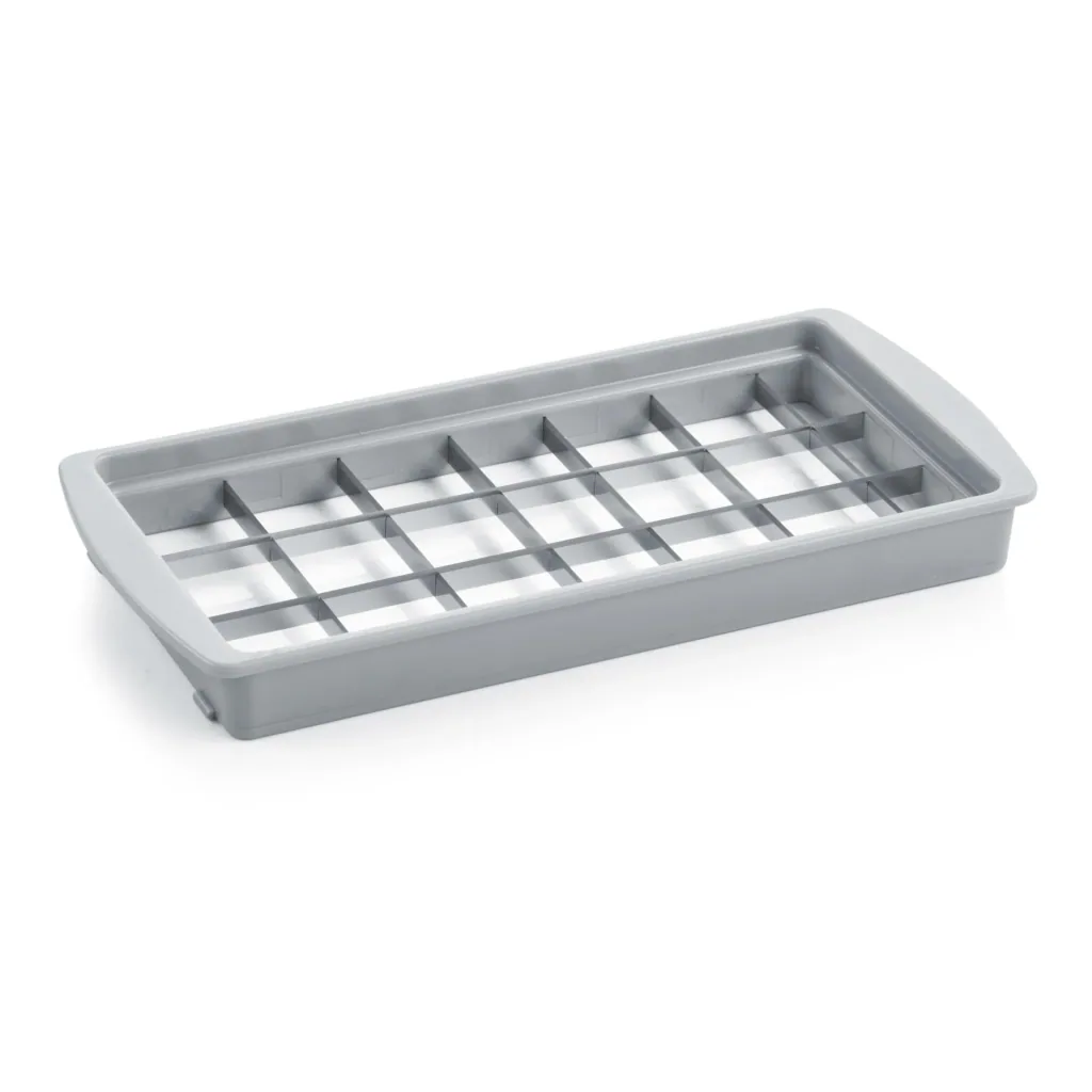 Nicer Dicer Fusion, Set, White/Gray, 14-piece