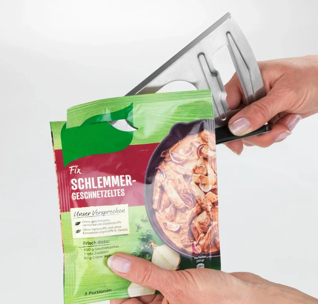 6-in-1 multi-opener made of stainless steel