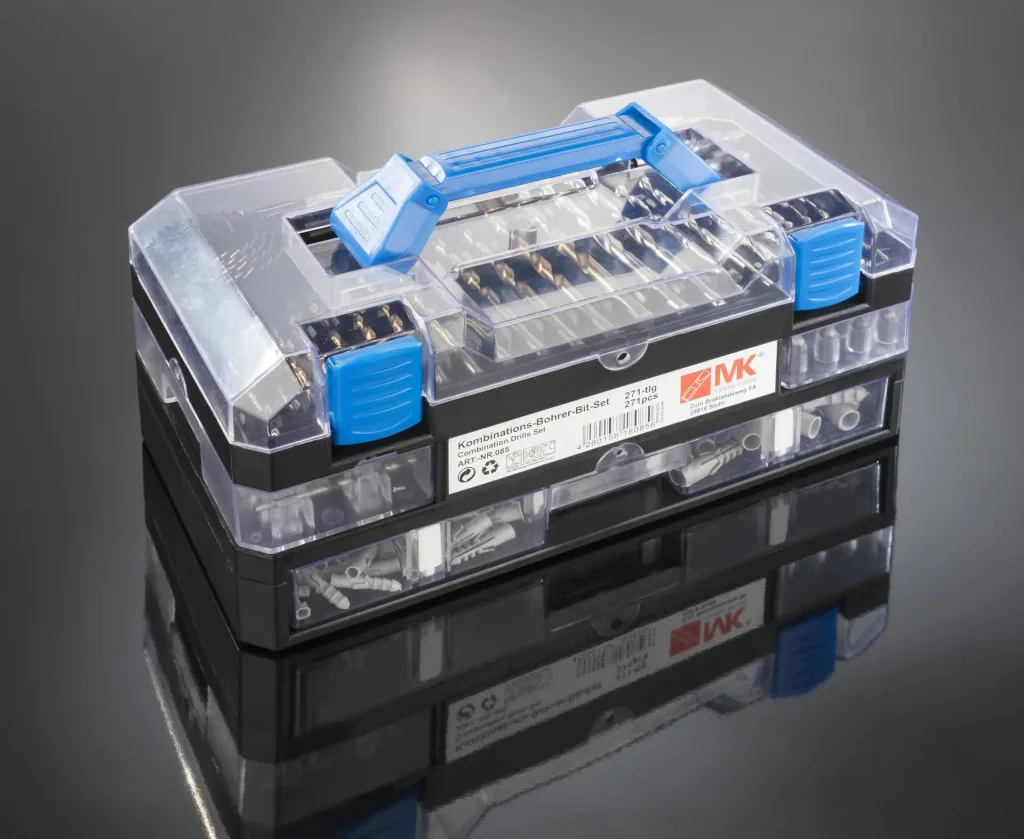 271-piece combination drill bit set