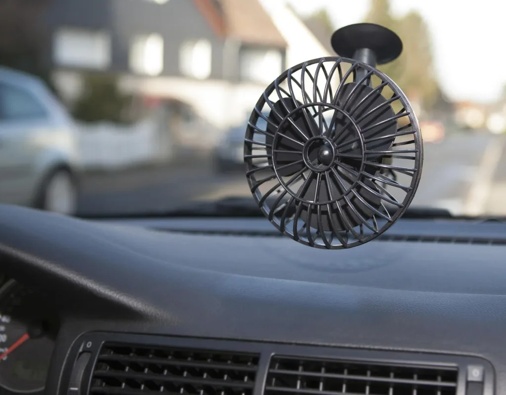 Car fan 12 volt, easy installation