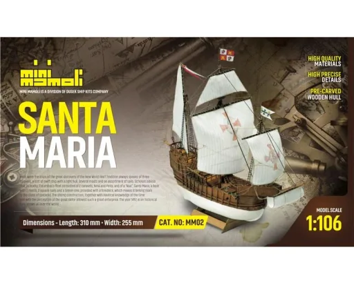 Santa Maria kit 1:106 Mini Mamoli