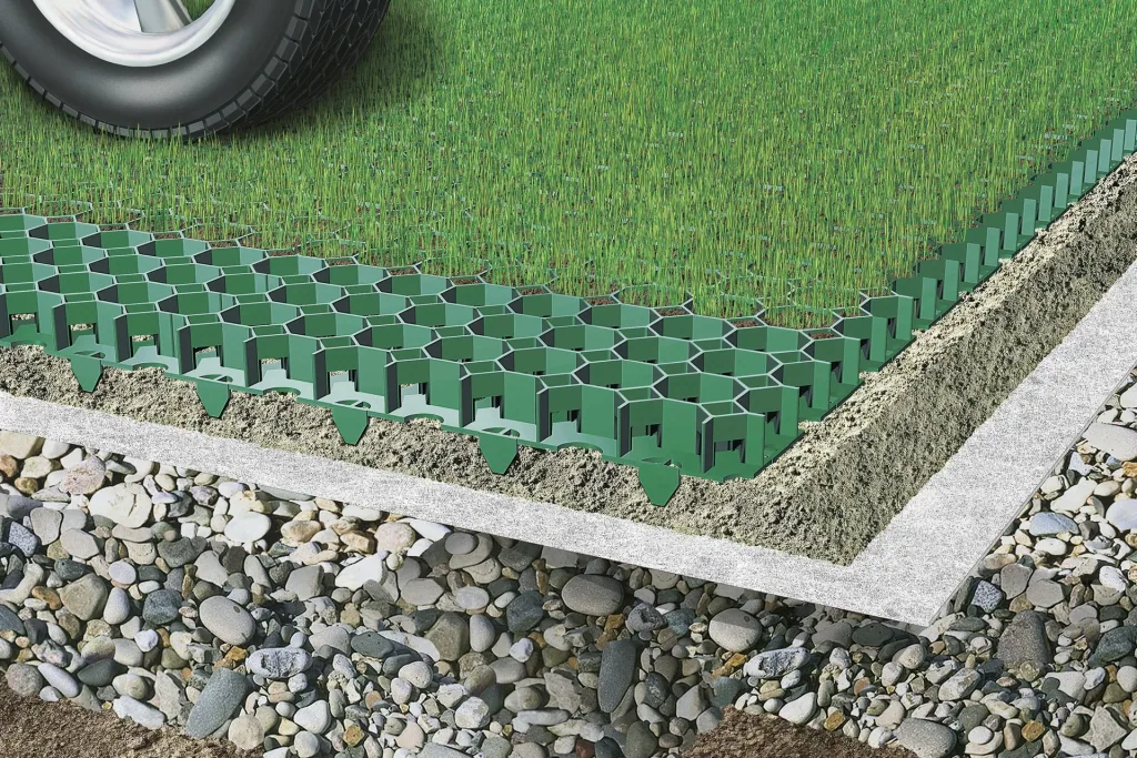 Lawn grid set 116 pieces
