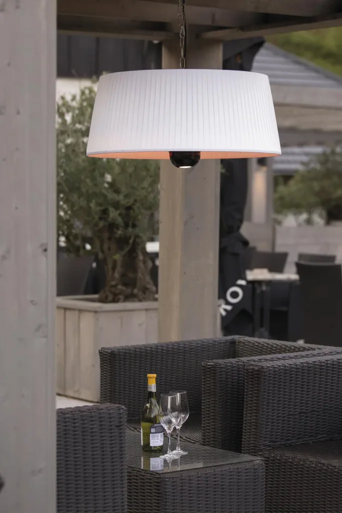 Artix Compact Bright Hanging white 1500 Watt hanging heater