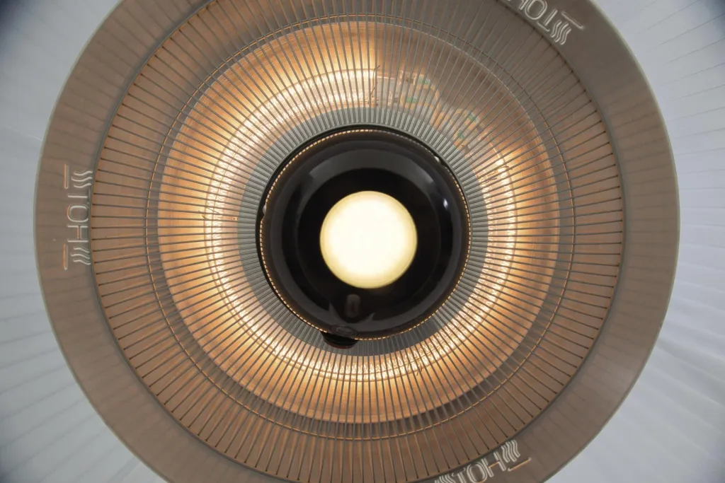 Artix Compact Bright Hanging white 1500 Watt hanging heater