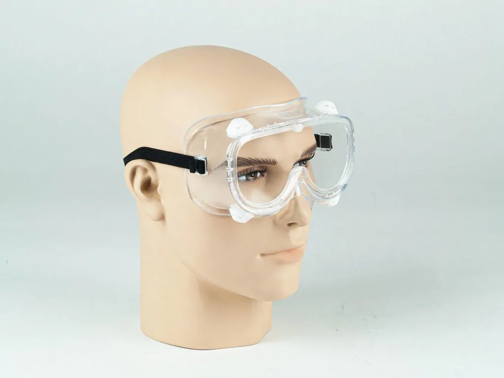 Anti-fog safety glasses