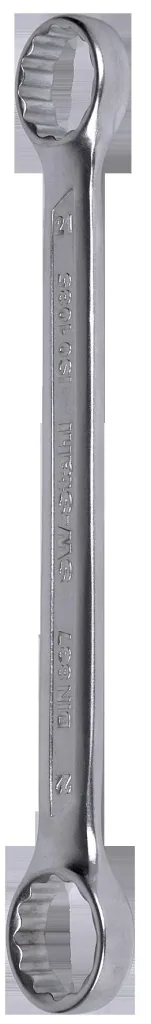 Double ring spanner set, 6-22 mm, 8 pieces