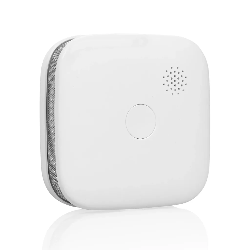 WiFi smoke detector with Connected-at-Home app support